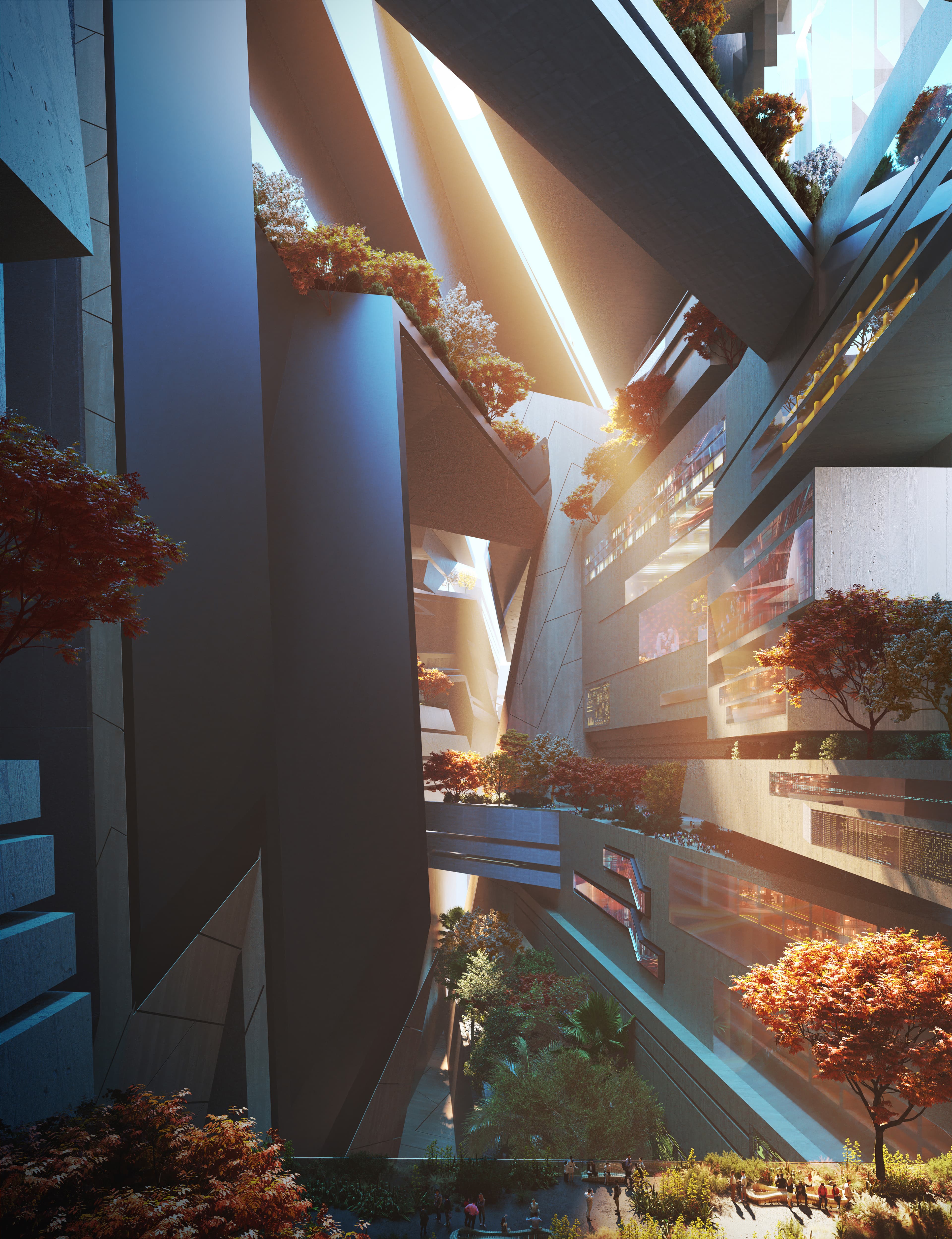 Neom The Line Neighborhoods